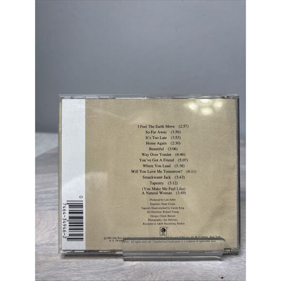 Tapestry by Carole King (CD, Mar-1986, Epic) - Picture 2 of 5